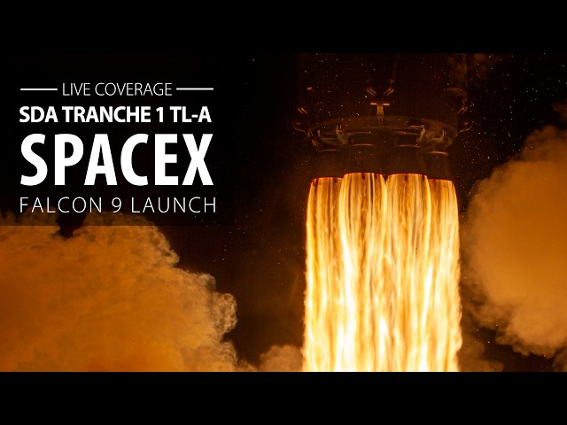 Live: SpaceX Falcon 9 rocket launches from California for U.S. Military's Space Development Agency