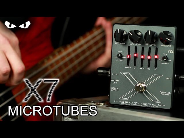 Darkglass Electronics Microtubes X7 BASS Demo