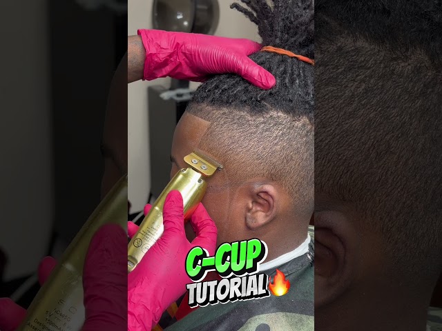 How To Create The Perfect C-Cup Hairline (Barber Tutorial)