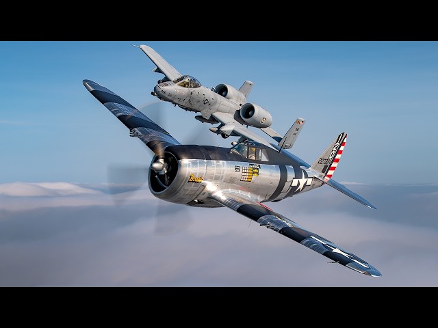 Thunderbolt Meets Thunderbolt | Republic icons unite at EAA AirVenture Oshkosh 2025