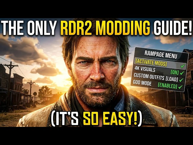 The Only RDR2 Modding Guide You'll Ever Need!
