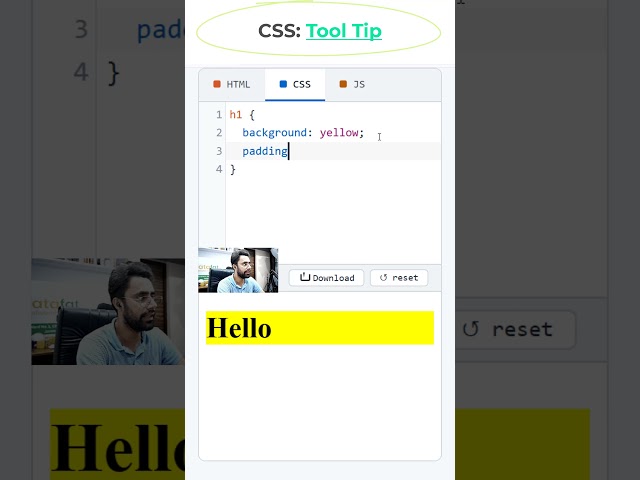 HTML Tool Tip Popup #coding #htmltutorial #csstutorial