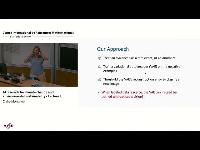 Claire Monteleoni: AI reserach for climate change and environmental sustainability - Lecture 2