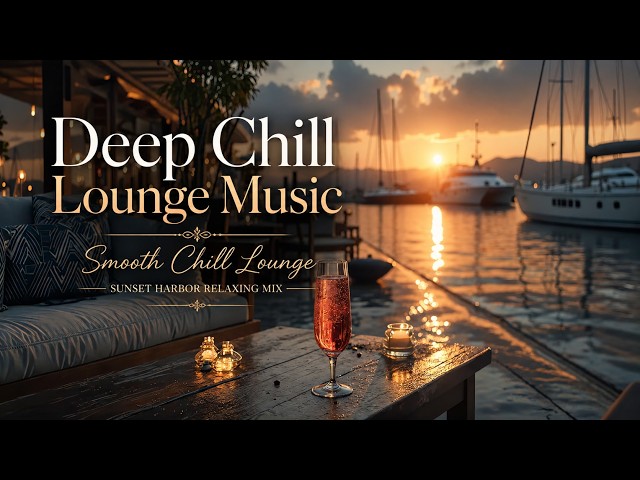 Deep Chill Lounge Music ~ Smooth Chill Lounge - Sunset Harbor Relaxing Lounge Music Mix