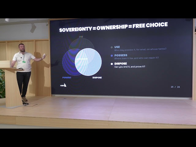 Robin Everaars, HOIST IT — Data Sovereignty and Rust?!