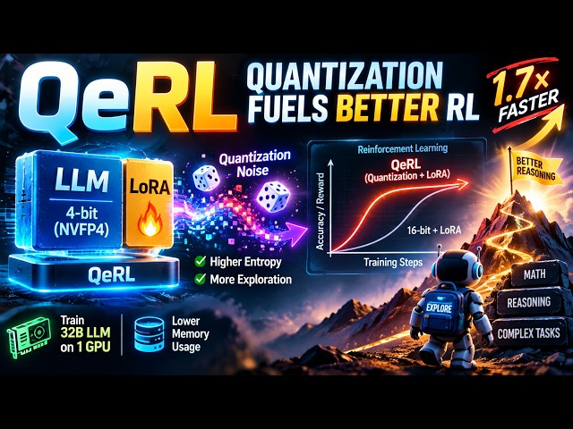How Quantization Unlocks Better Reinforcement Learning for LLMs