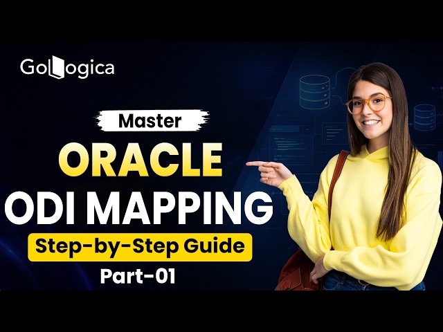 Oracle ODI Mappings Made EASY! 🤯 Step-by-Step Tutorial | Part 1 | GoLogica
