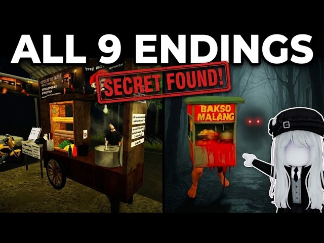 How to get ALL ENDINGS in BAKSO MALANG - Full Guide ROBLOX