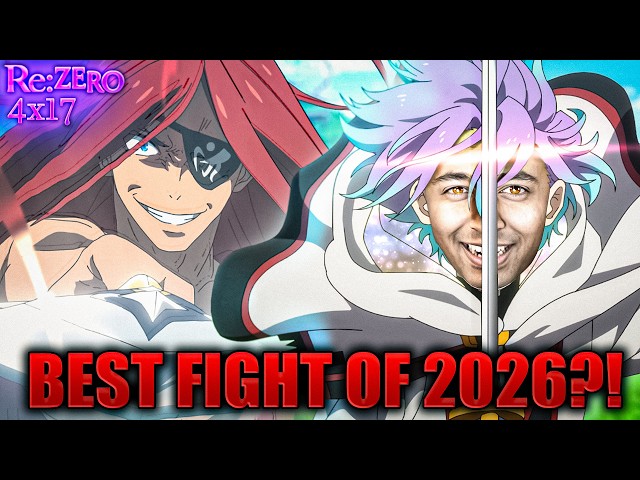 The BEST FIGHT in ALL of Re:Zero?! Julius vs Reid | Novel Reader Reacts to Season 4 Episode 17