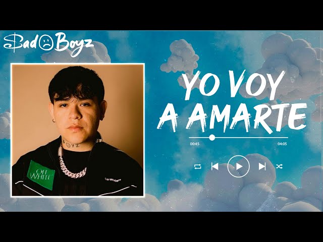 JUNIOR H - YO VOY A AMARTE (letra)