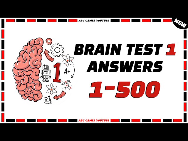 Brain Test 1-500 Walkthrough All Levels | #braintest #games