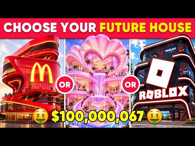 Would You Rather - Build Your 2026 Billionaire Luxury Dream Mansion 🏆🏰🌈🤑 Daily Quiz
