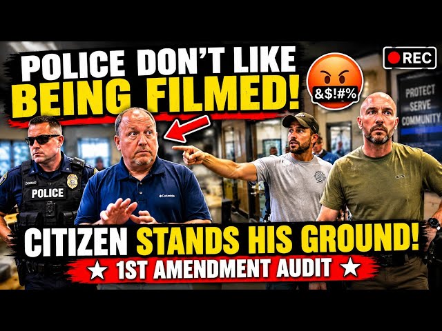 Police 🚨 DON’T Like Being Filmed! 😡 Police Confront Citizen Over His Camera | First Amendment Audit