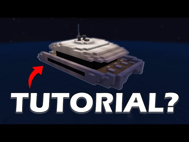 A New Minecraft Yacht Tutorial Is About To Arrive! (Annoncement Video)