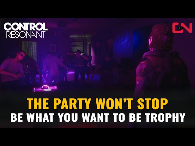 Control Resonant The Party Won’t Stop Karaoke Song - Be What You Want to Be Trophy