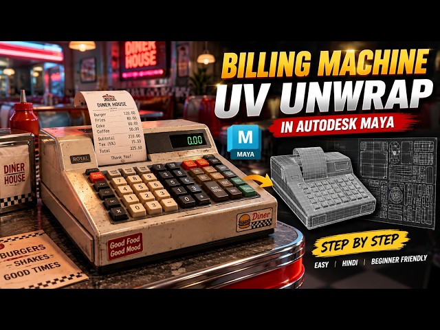 Maya UV Unwrap Ka Secret 🔥 Beginners MUST WATCH!