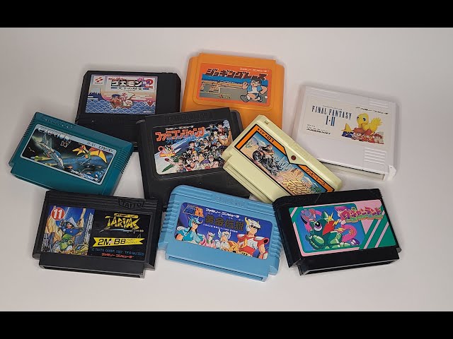A Guide to Every Famicom Cartridge Style