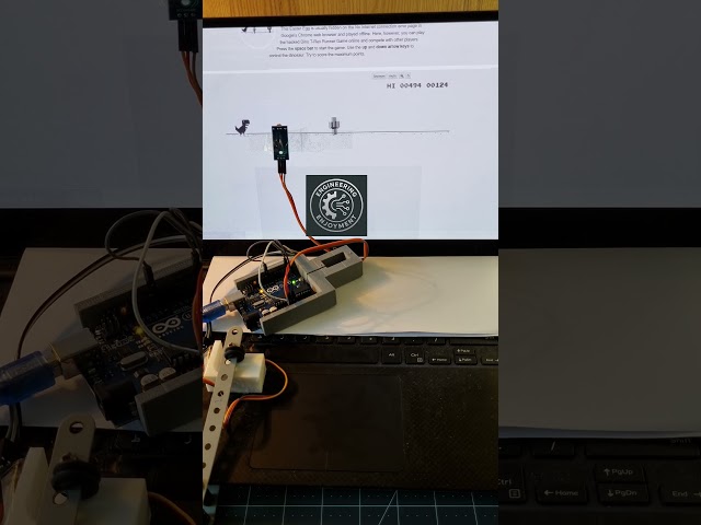 I made a dino game hack