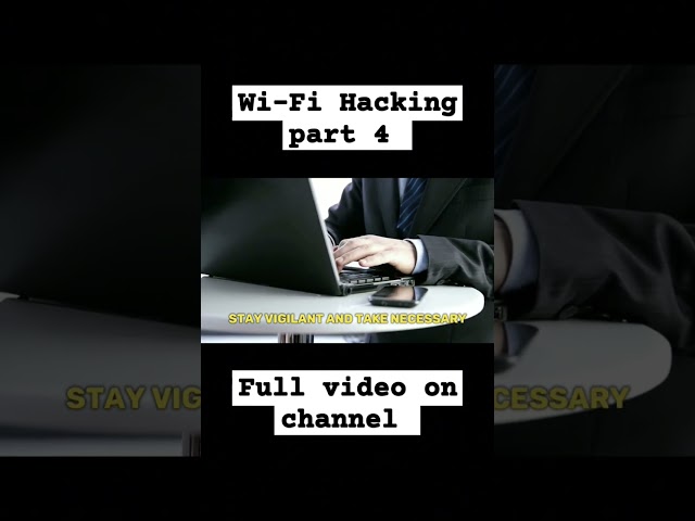 #cybersecurity #kalilinux #ethicalhacker #wifihacking #networksecurit #shorts #short #viralvideo