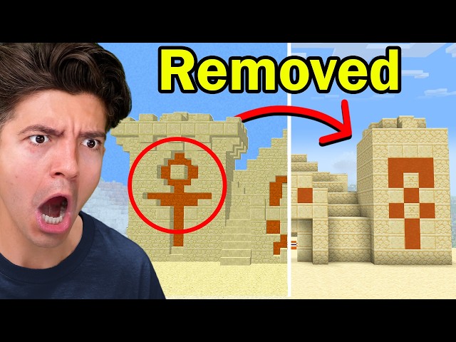 I Found Every Removed Minecraft Structure…