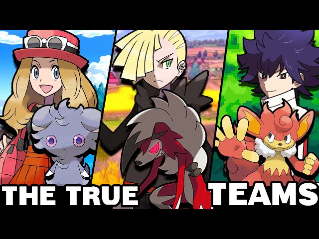 What Are the TRUE Pokemon TEAMS of Rivals (Sinnoh, Unova & More)