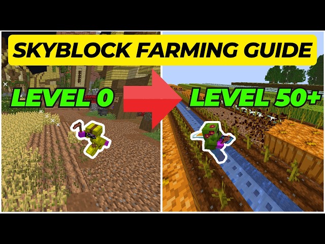 The COMPLETE Farming Progression Guide! Hypixel SkyBlock 2026