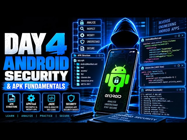 What’s Inside an Android APK?  | APK, Manifest & Architecture Explained | Day 4