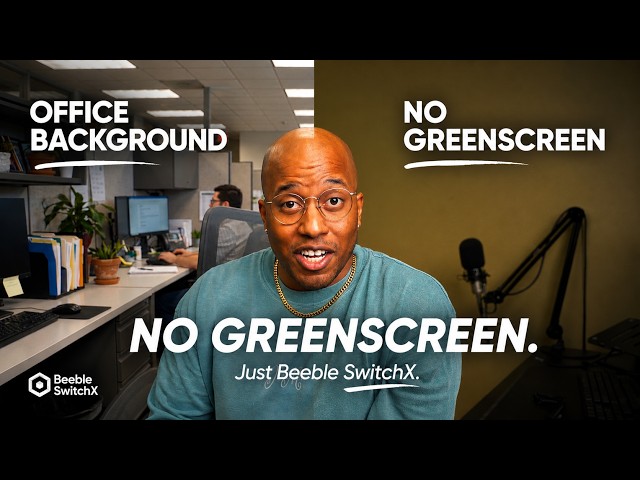 Swap Your Background WITHOUT a Green Screen!