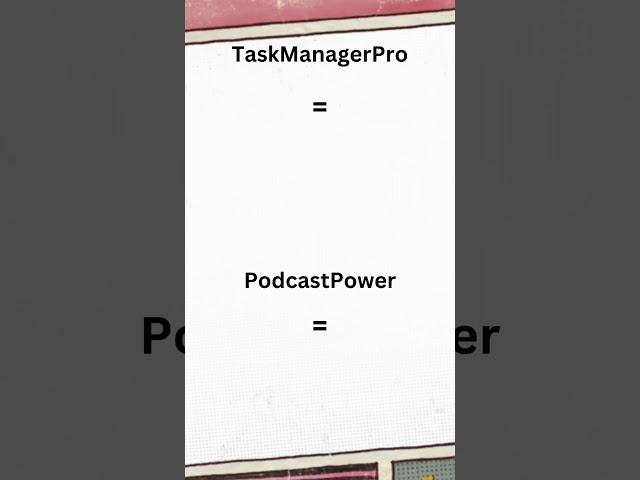 Task Manager Pro