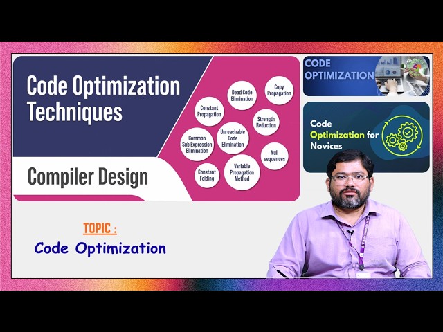 Code Optimization by Mr. Mastan Mohammed Meera Durga