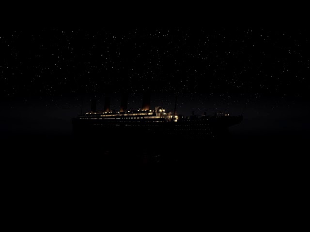 Titanic Real Time Sinking