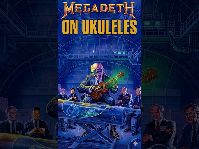 Hangar 18 but it's 4 ukuleles 🤘