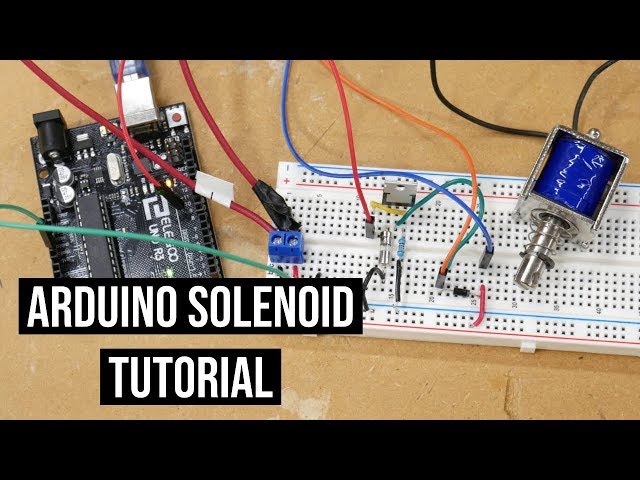 Control a Solenoid with an Arduino (Tutorial)