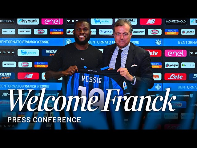 Franck Kessié's introductory press conference