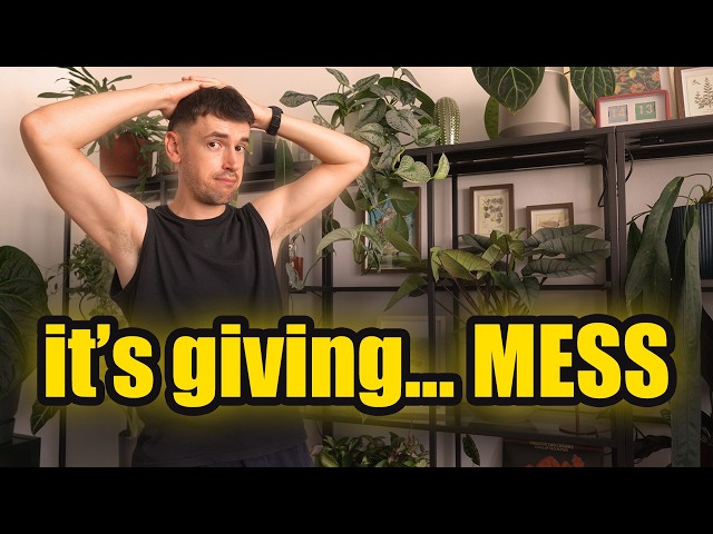 Organize My Messy Plant Shelf With Me