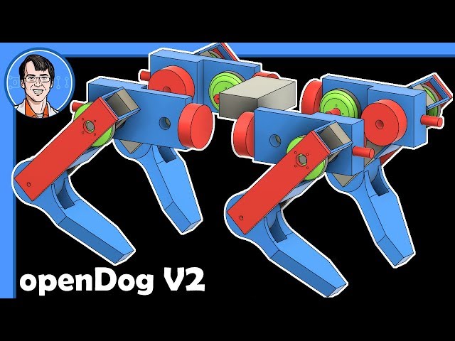 openDog V2 Part 1 - Robotics R&D Design Process