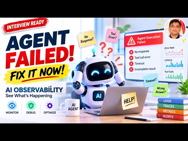  Why Most AI Agents Fail (And How to Fix Yours) | AI Observability Explained