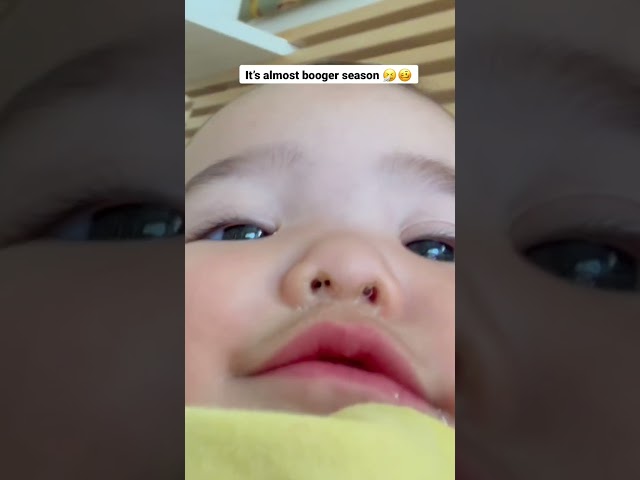 It’s almost booger season 🤧
