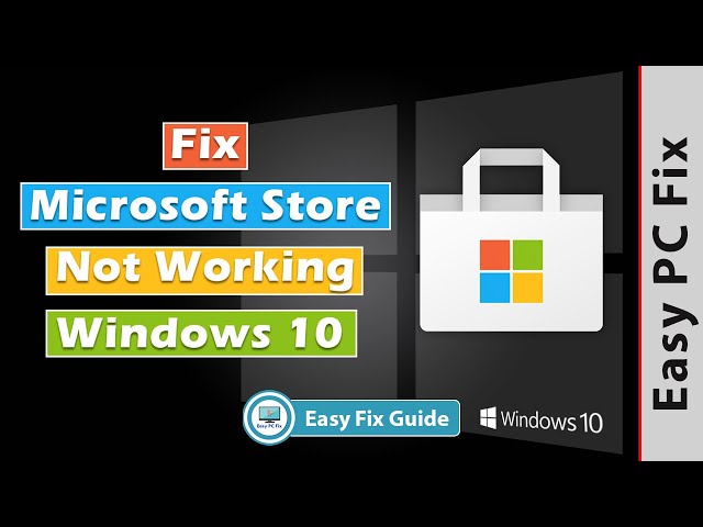 Fix Microsoft store not working windows 10 | Windows Store Not Working (Easy Fix Guide 2021)