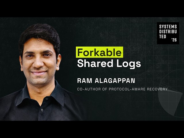 Forkable Shared Logs: Letting AI Agents Safely Operate on Live Data by Ram Alagappan