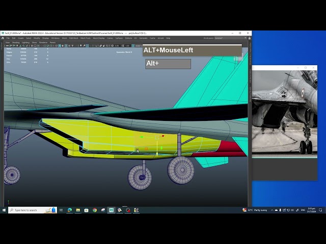 A3M SU30 part 9 Uncercarrage and Fuslage Continued