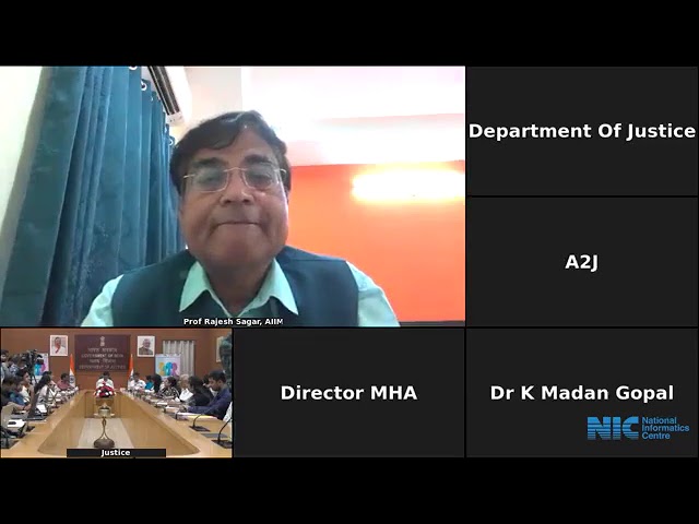 National Webinar on "Mental Health & Access to Justice: Bridging Law, Care and Human Dignity"