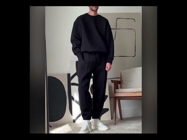 The Modern Monochromatic Lounge Set: Redefining Casual Sophistication