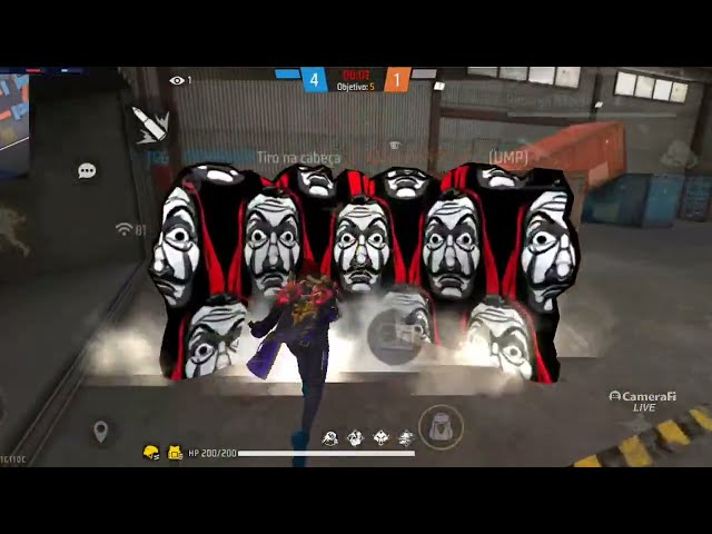 JOGANDO FREEFIRE NO S20 FE - A LIVE MAIS FALIDA KKK