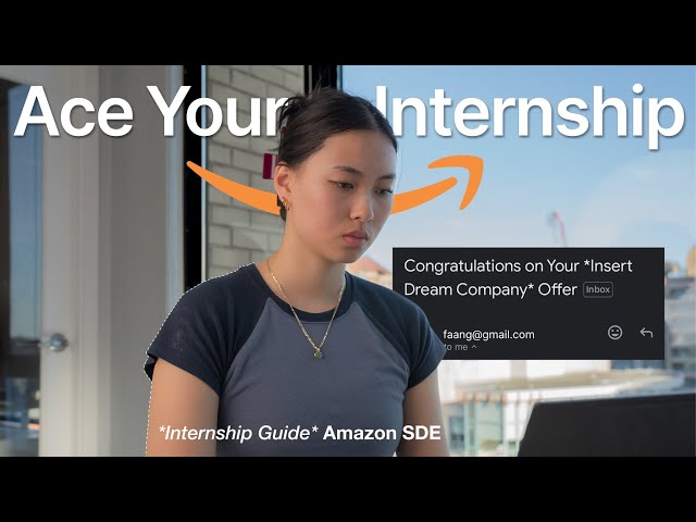 My Amazon Internship Experience + Return Offer