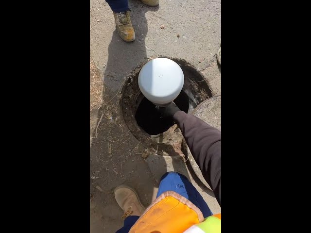 Measuring inverts | Water drainage system