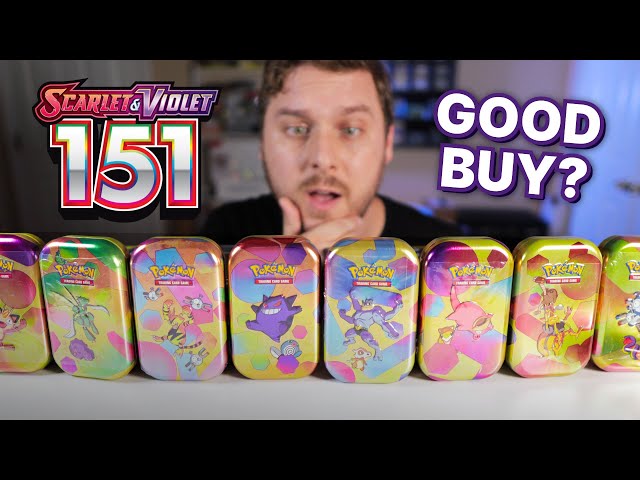 Opening Pokémon 151: Mini tins (NOT what I expected 😮)