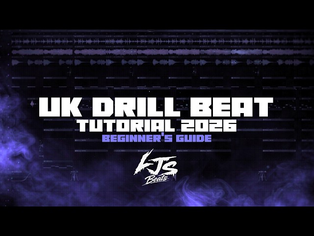 UK DRILL BEAT TUTORIAL 2026 | DRUMS, MIXING & ARRANGEMENT