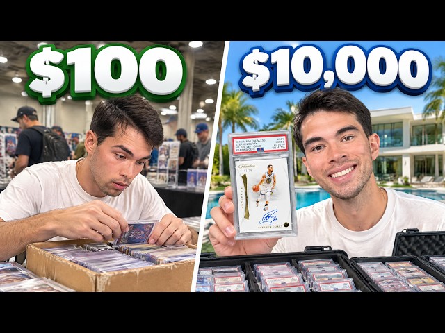 Building a $100 vs. $10,000 Card Collection