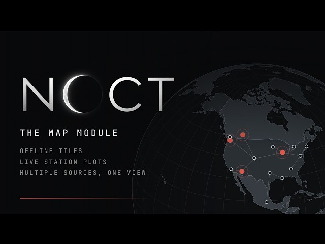 NOCT Mapping Features: Offline Maps, GPS, APRS, Meshcore & Garmin GPX